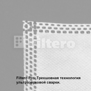 Filtero KRS 30 Pro, 5 шт, мешки синтетические, сменные