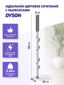 Стойка Filtero FTNR1 для зарядки и хранения вертикального пылесоса