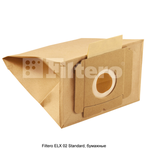 Мешки-пылесборники Filtero ELX 02 Standard, 5 шт, бумажные
