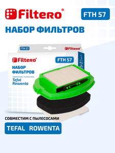 Filtero FTH 57 HEPA фильтр для пылесосов Tefal, Rowenta