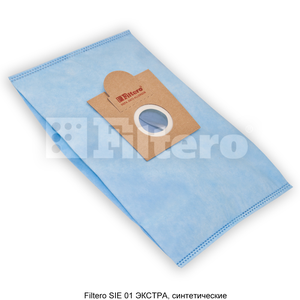 Мешки-пылесборники Filtero SIE 01 XXL Pack ЭКСТРА, 8 шт + микрофильтр, синтетические