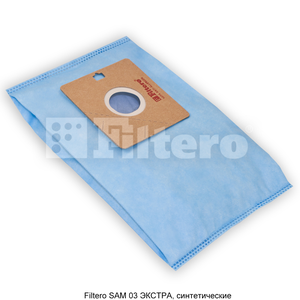 Мешки-пылесборники Filtero SAM 03 XXL Pack ЭКСТРА, 8 шт + микрофильтр, синтетические