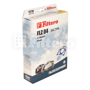 Мешки-пылесборники Filtero FLZ 04 ЭКСТРА, 3 шт, синтетические