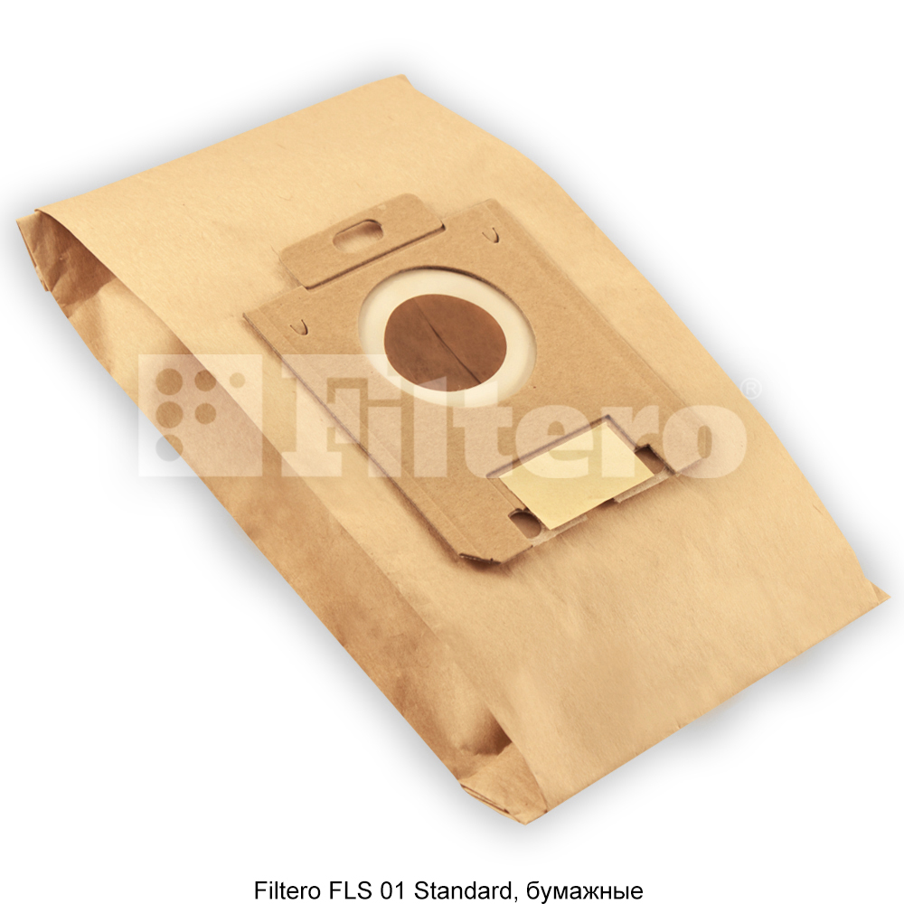 Мешки-пылесборники Filtero FLS 01 (S-bag) Standard, 5 шт, бумажные | Россия